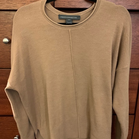 French Connection Sweaters - French Connection Tan Sweater Size Small